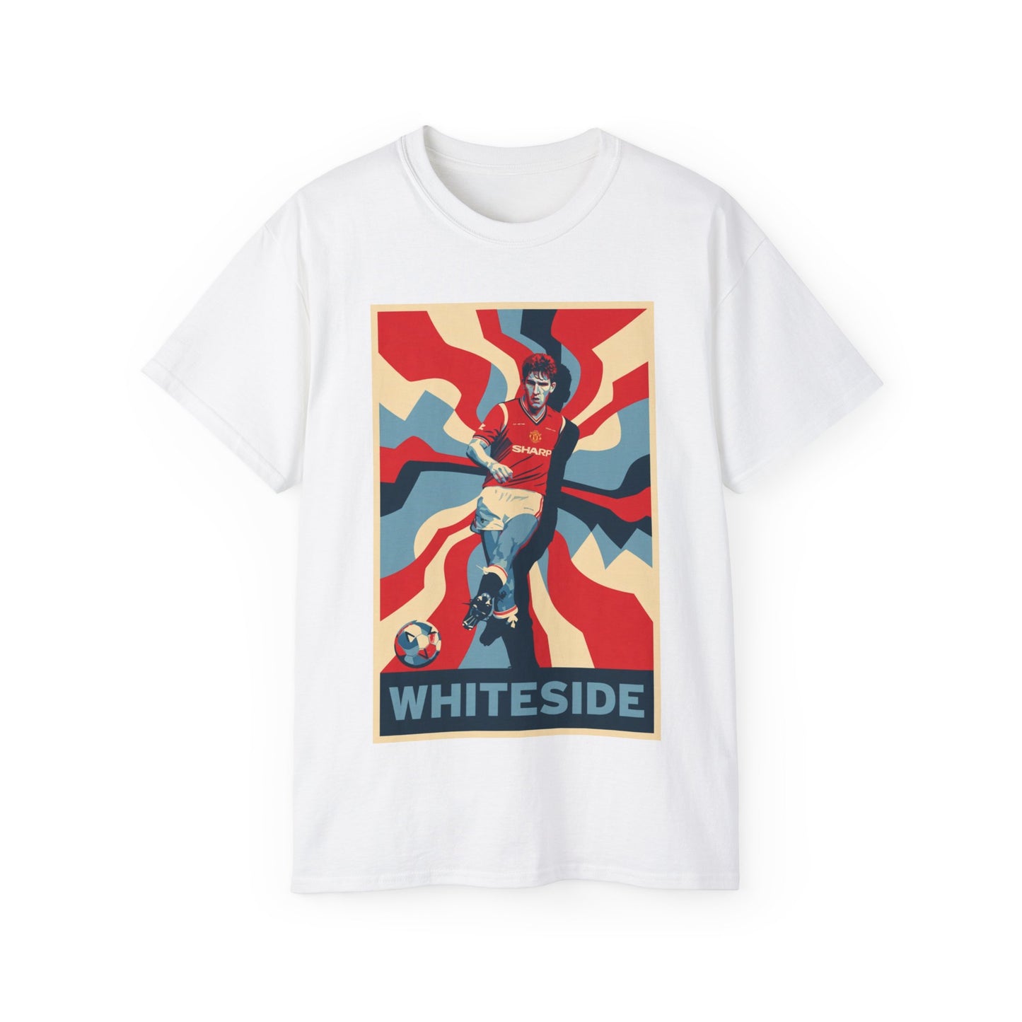Norman Whiteside Unisex Ultra Cotton Tee