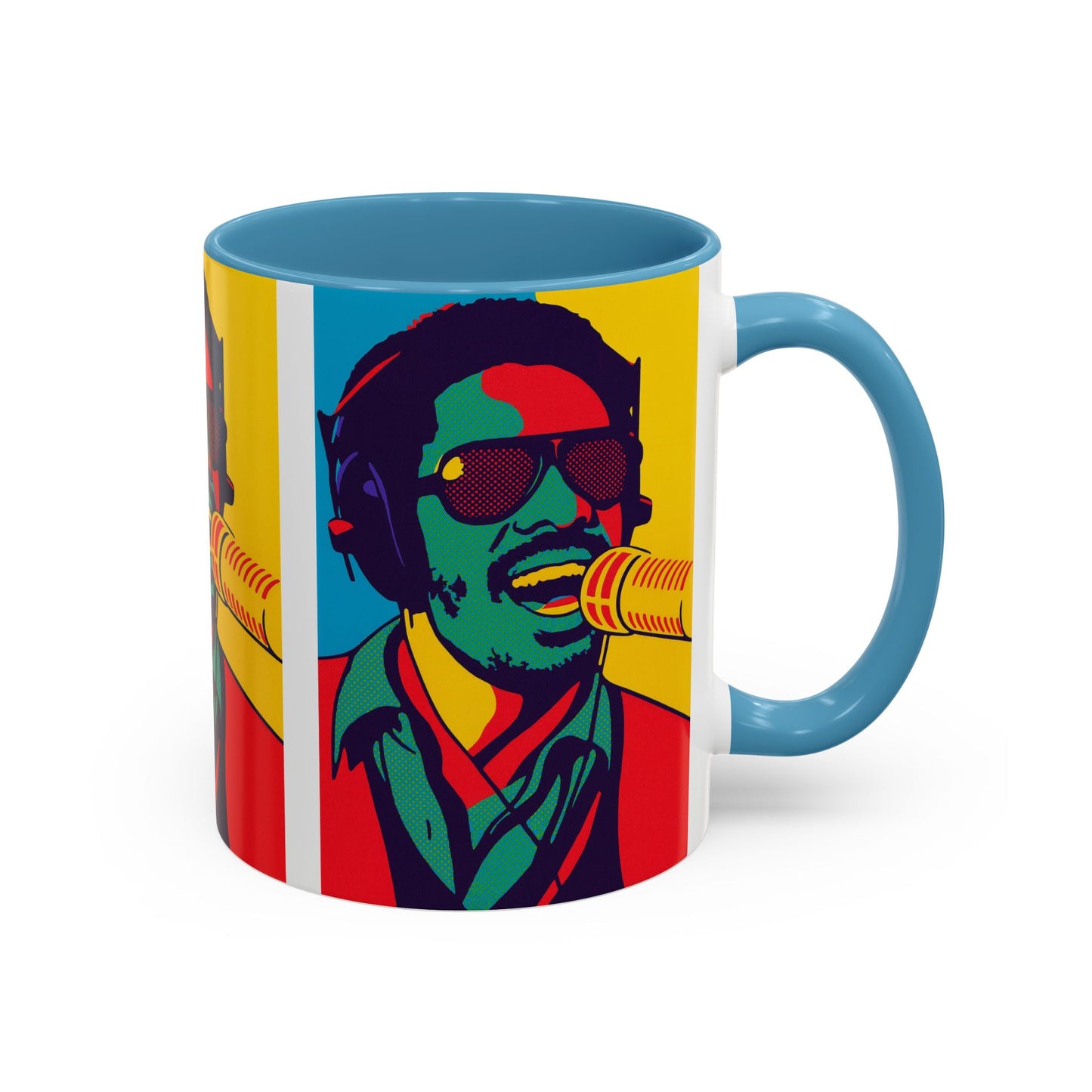 Stevie Wonder Pop Art Mug
