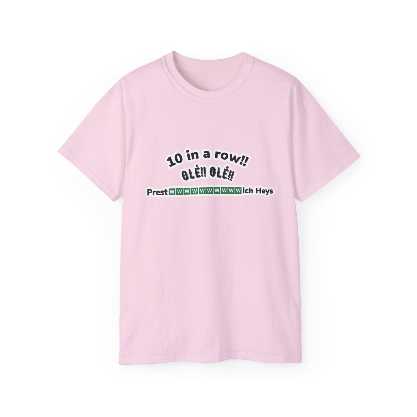 Prestwwwwwwwwwwich Heys Unisex Ultra Cotton Tee