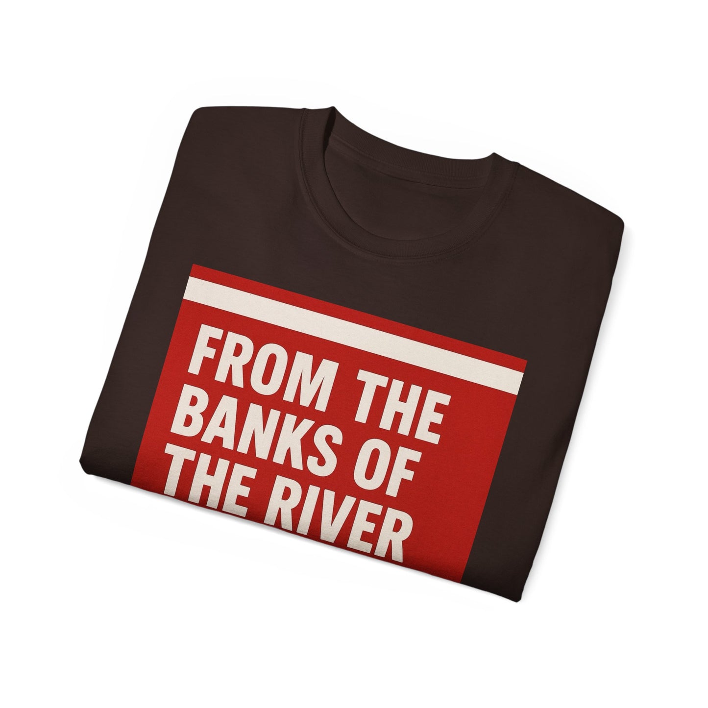Manchester United From The Banks Of The River Irwell T-Shirt