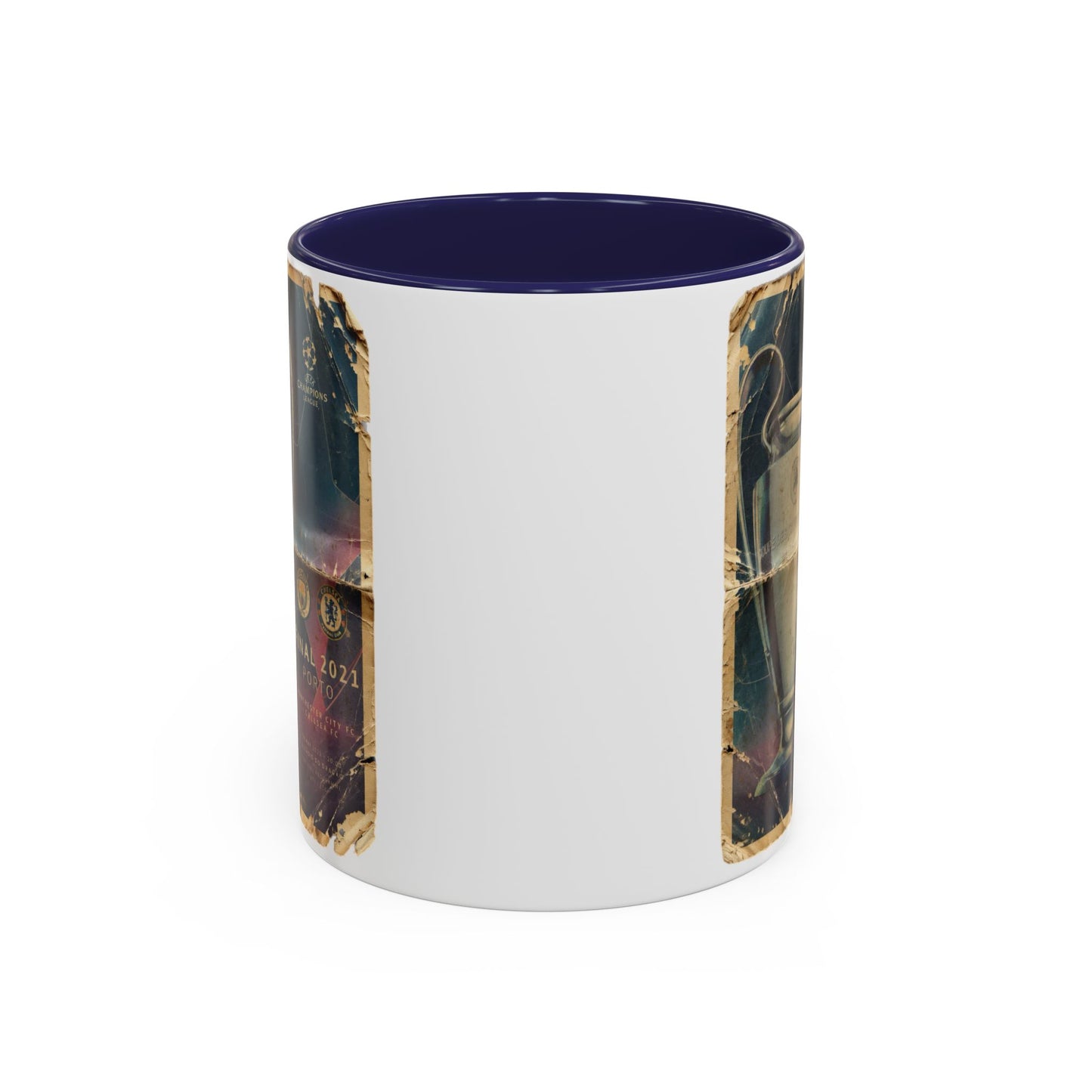 2021 UCL Final Chelsea Manchester City Poster Accent Coffee Mug (11, 15oz)