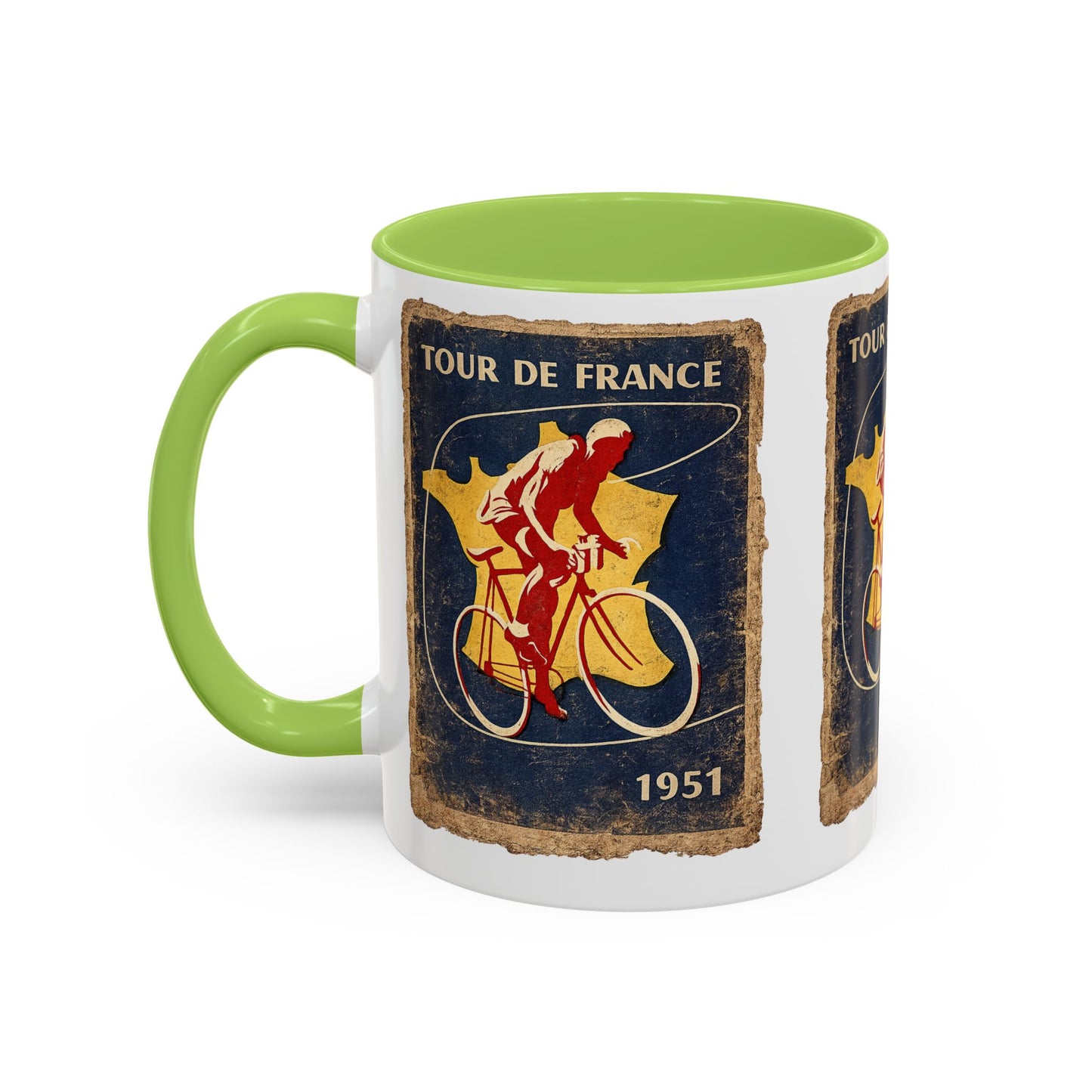 Tour de France 1951 Poster  Coffee Mug (11, 15oz)