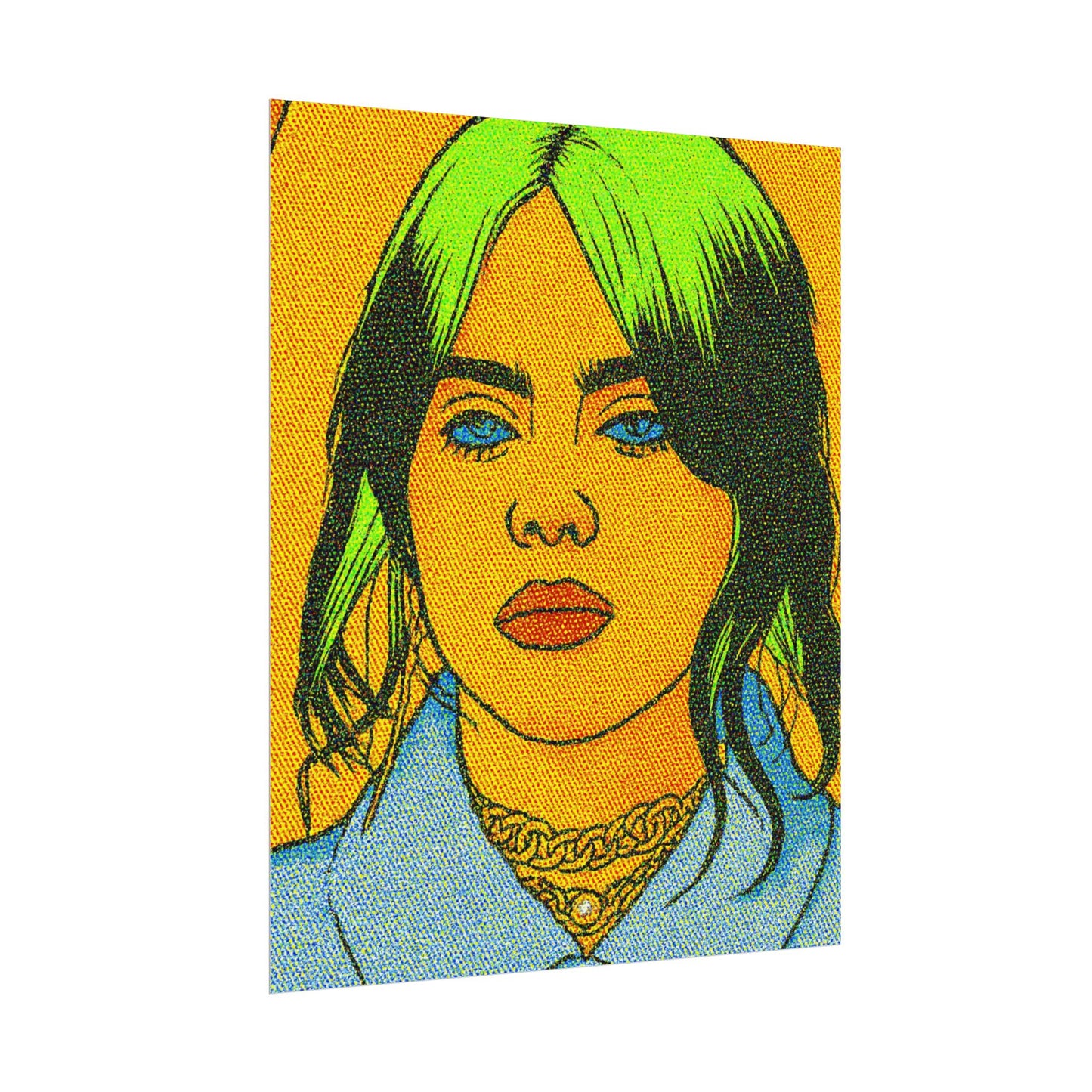 Billie Pop Art Poster