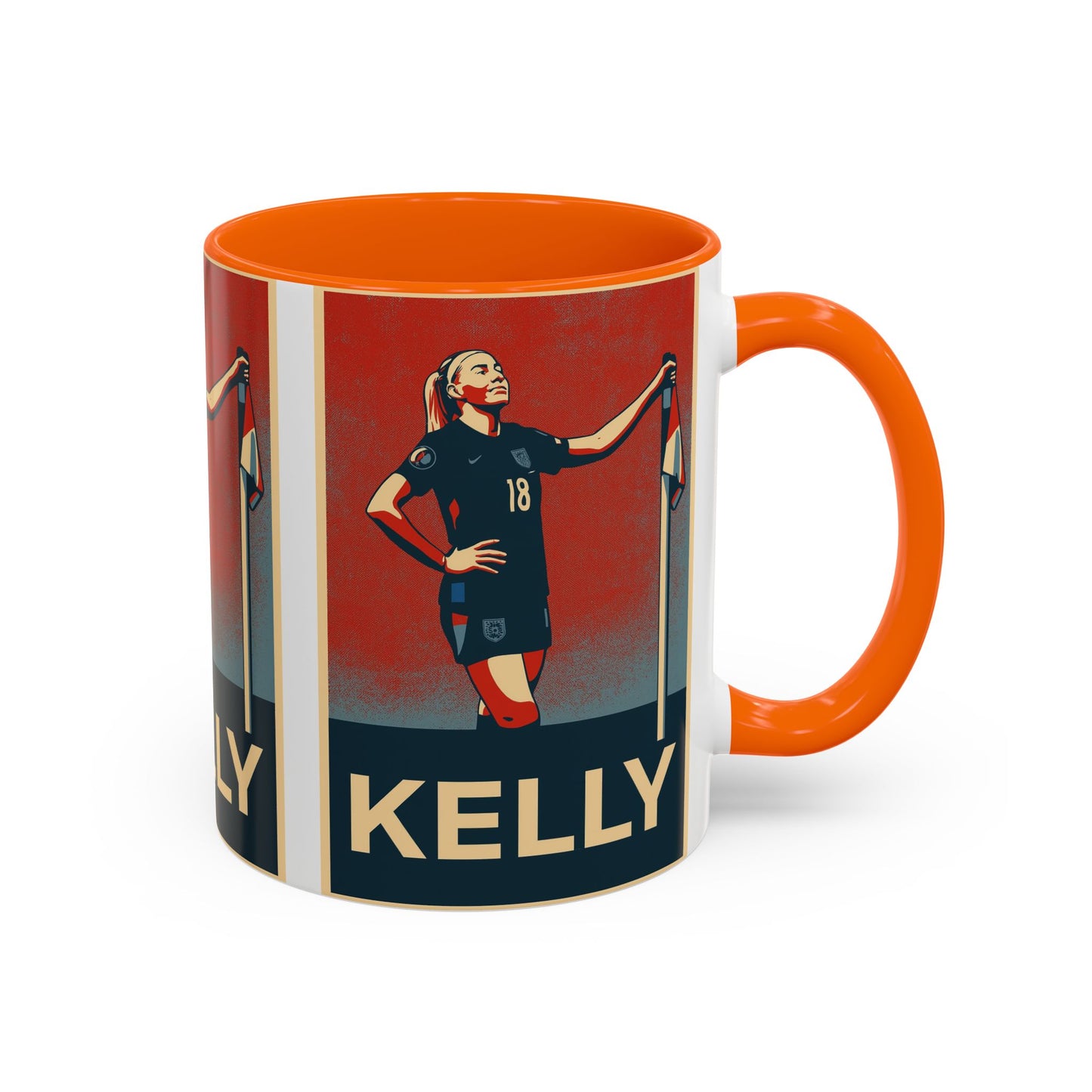 Chloe Kelly Corner Flag Mug England
