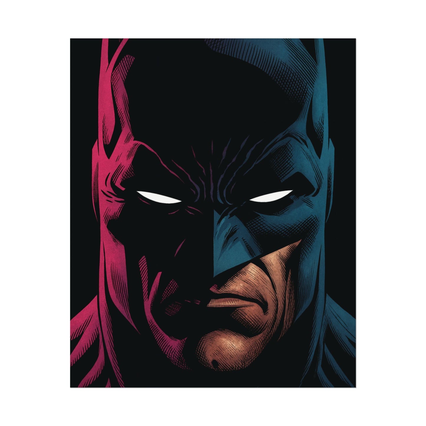 Batman Head Poster