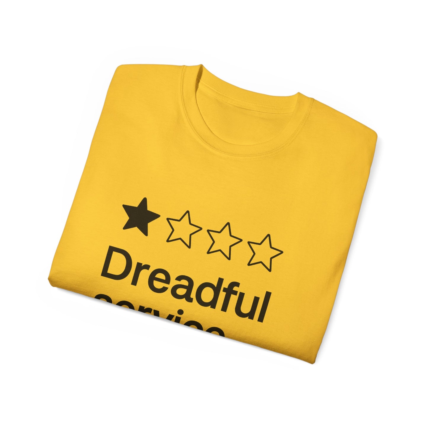 One Star Dreadful Service T-Shirt