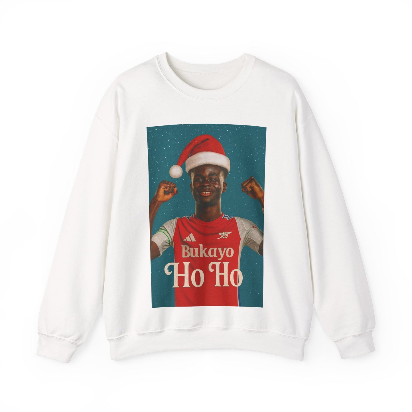 Bukayo Saka Arsenal Christmas Jumper