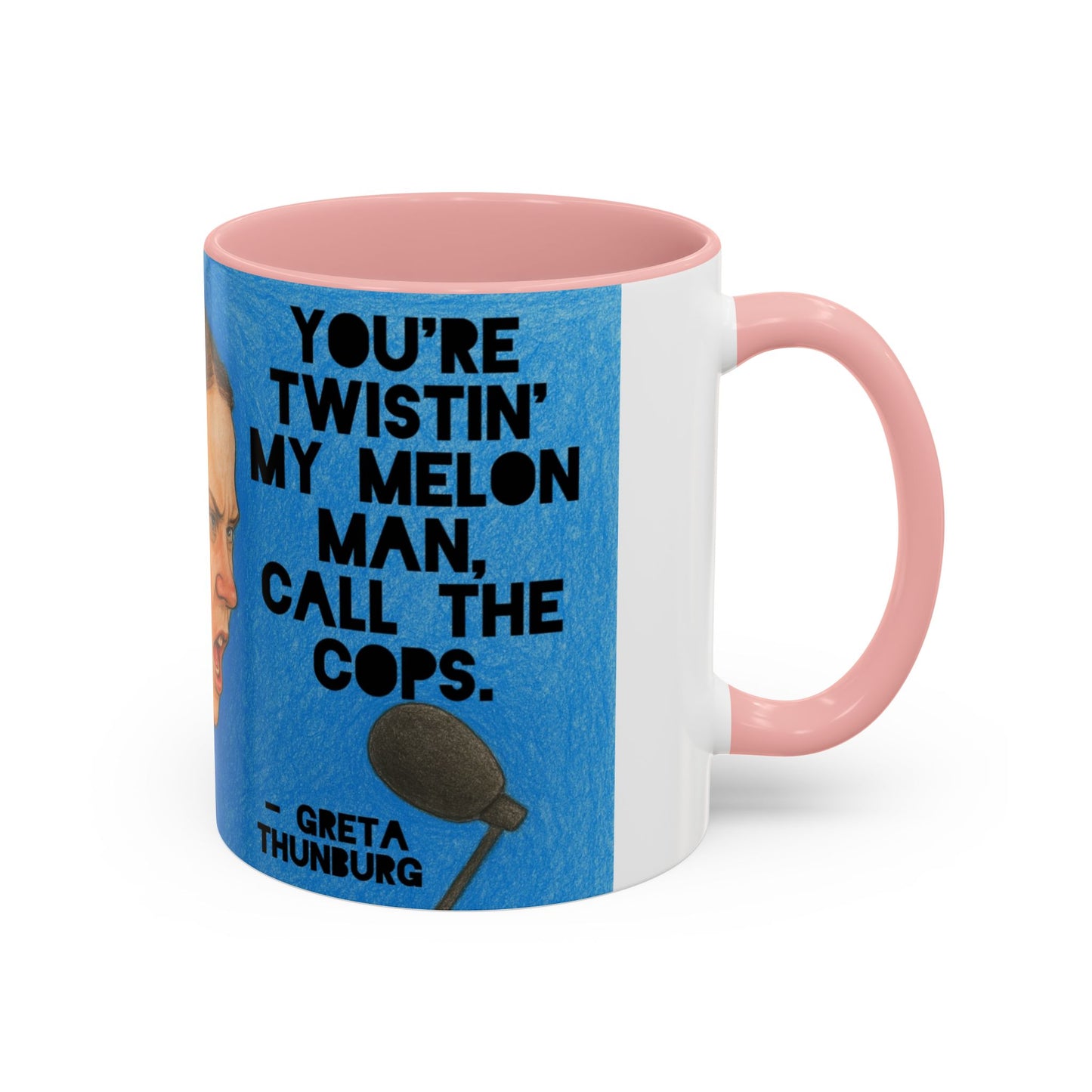 Greta Thunberg Happy Mondays Step On Mug