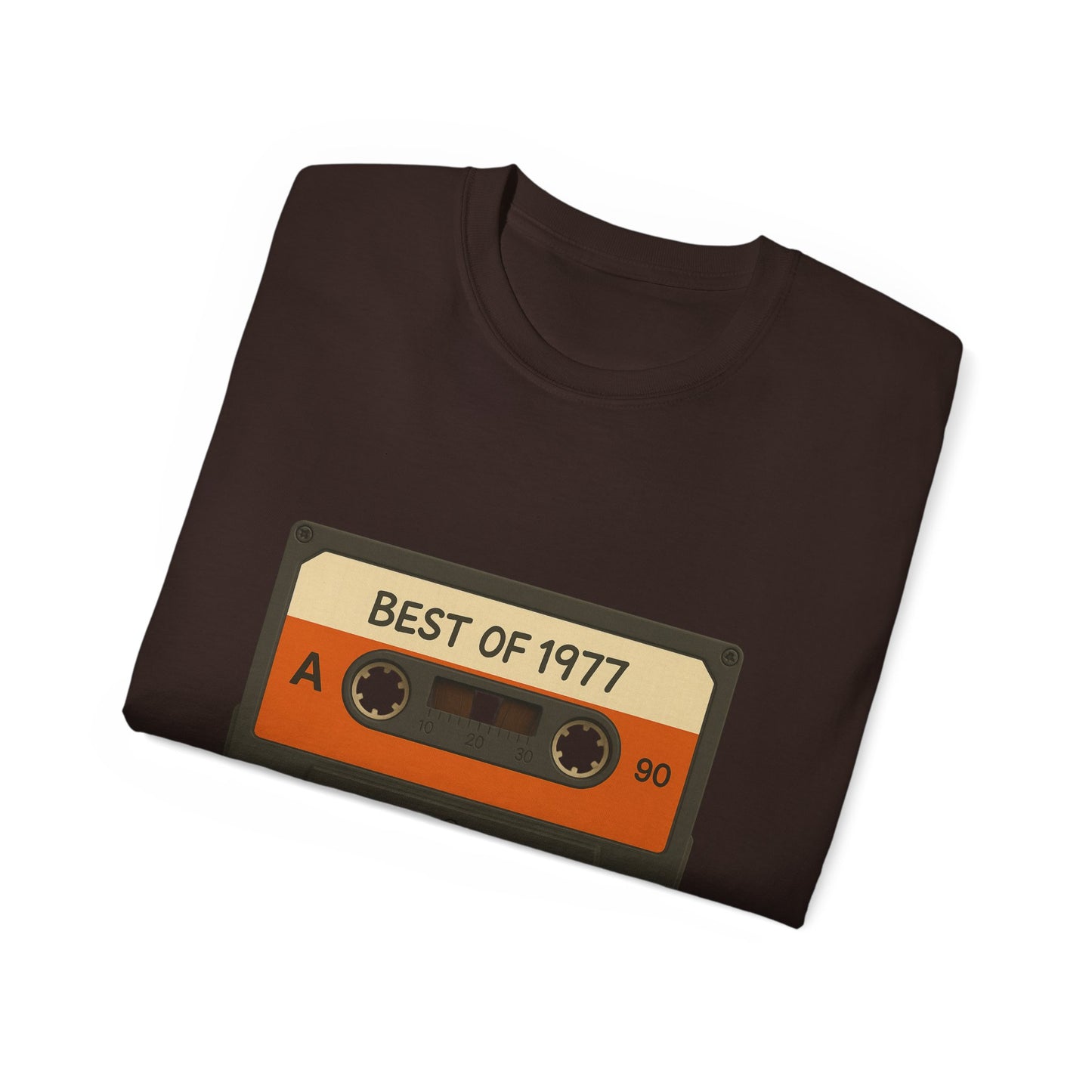 Retro Cassette Tape Best of 1977 T-Shirt