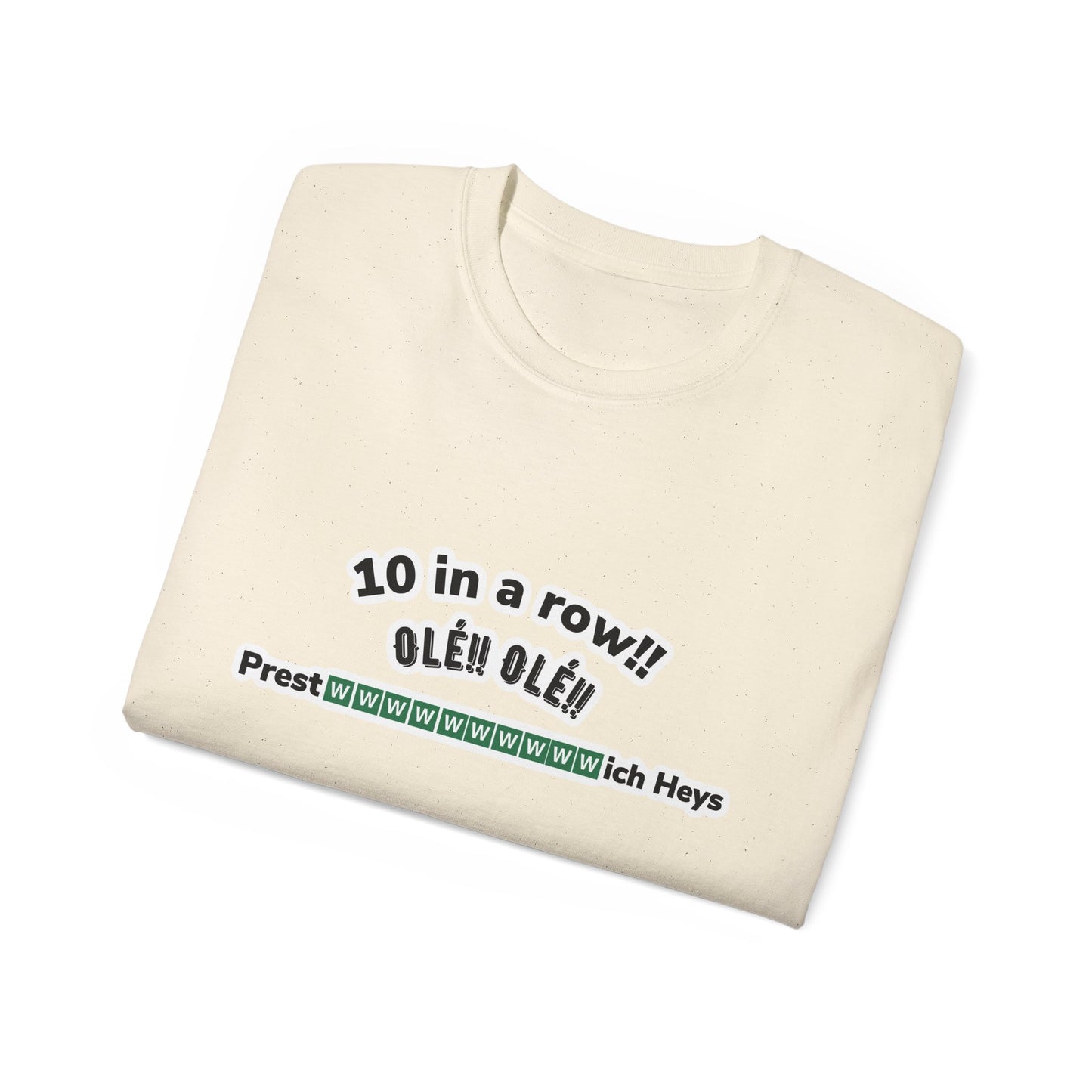 Prestwwwwwwwwwwich Heys Unisex Ultra Cotton Tee