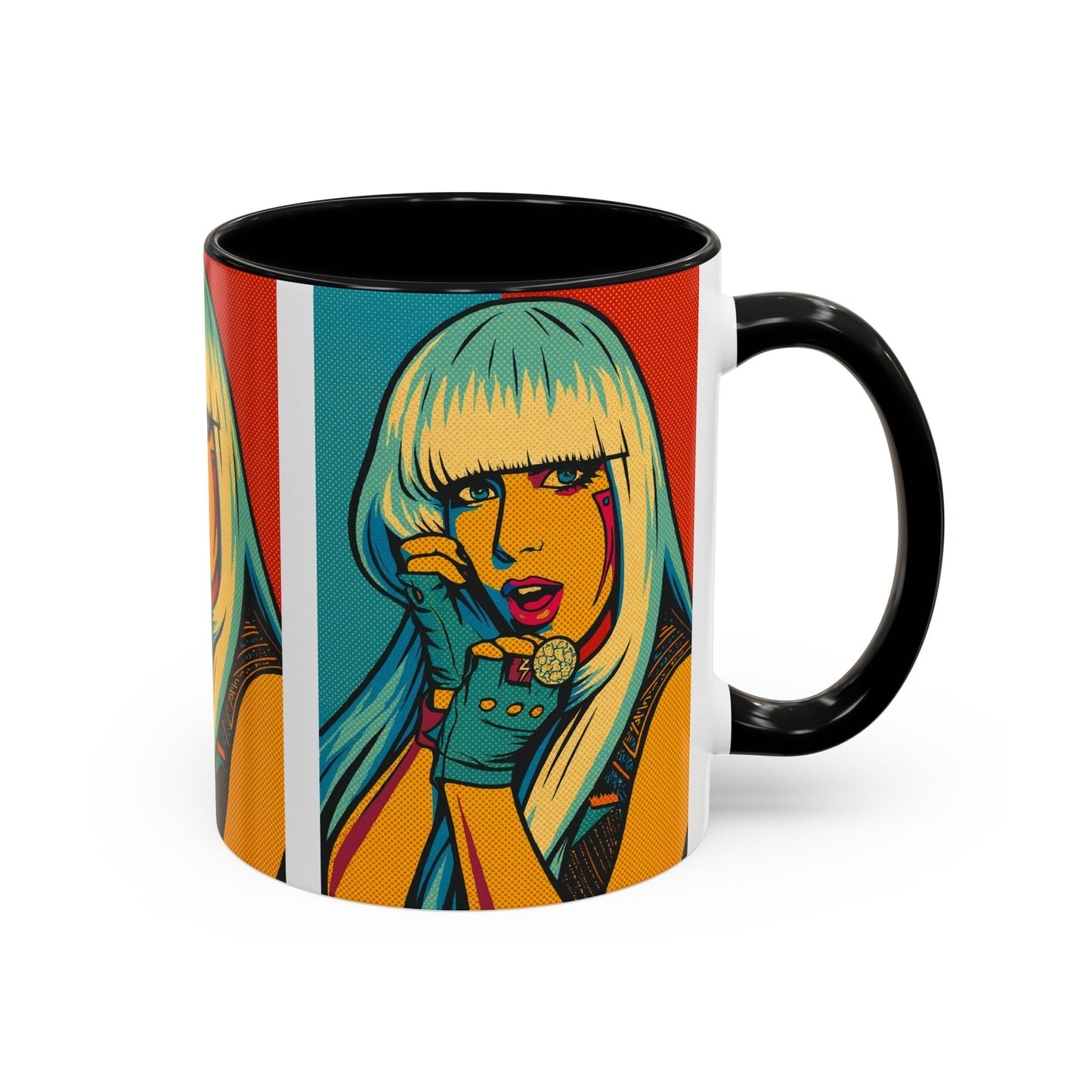 Lady G a g a Pop Art Mug