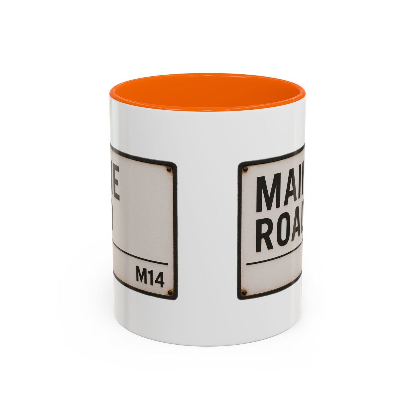 Maine Road Manchester City Road Sign Mug