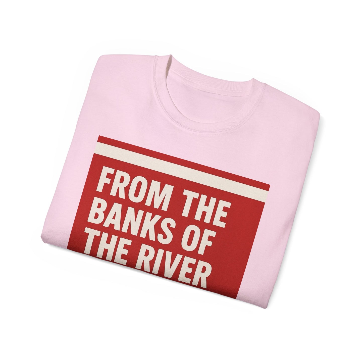 Manchester United From The Banks Of The River Irwell T-Shirt