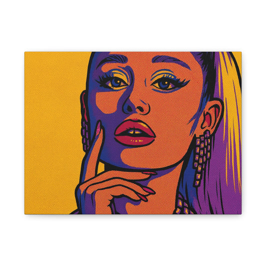 A r i a na Grande Pop Art Canvas