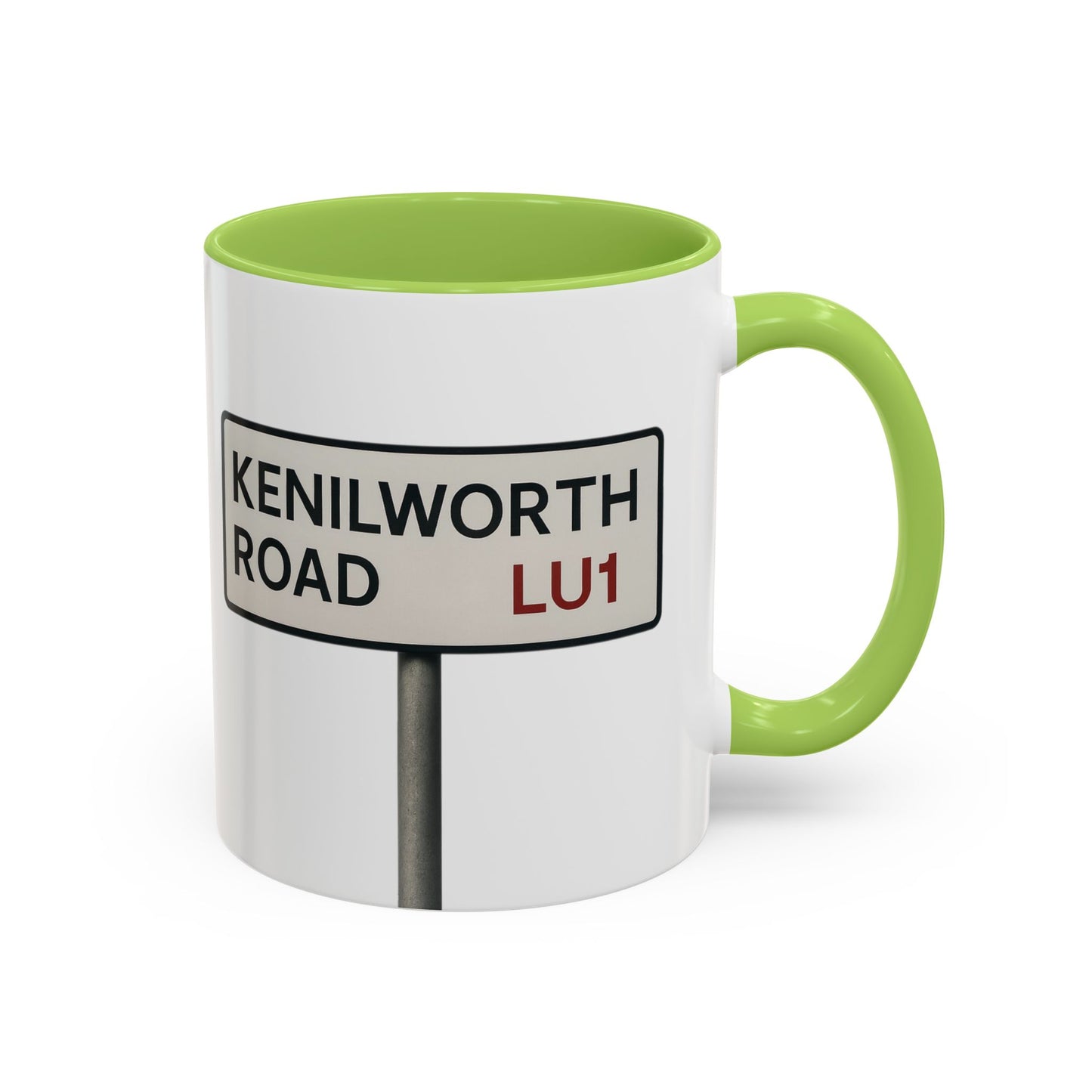 Kenilworth Road Luton Town Road Sign Mug