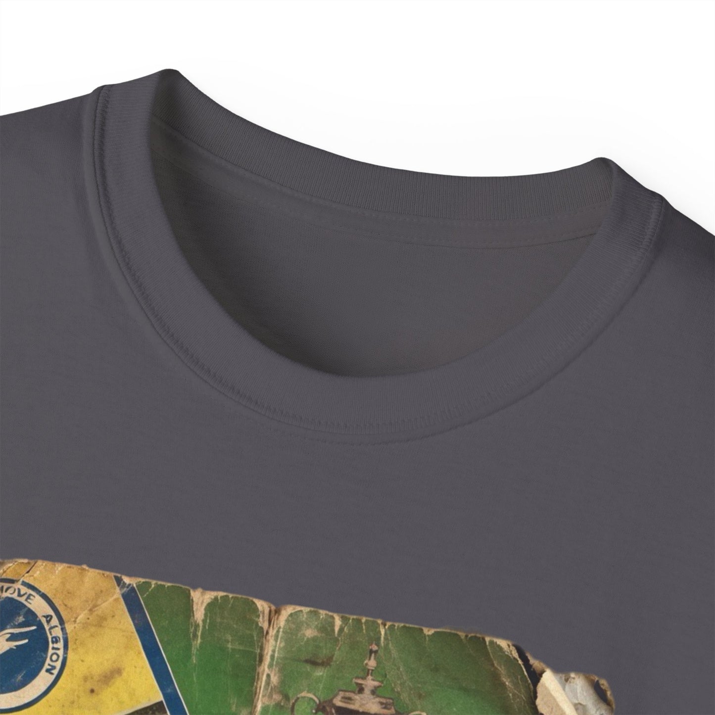 1983 FA Cup Final Manchester United Brighton Programme Poster Unisex Ultra Cotton Tee