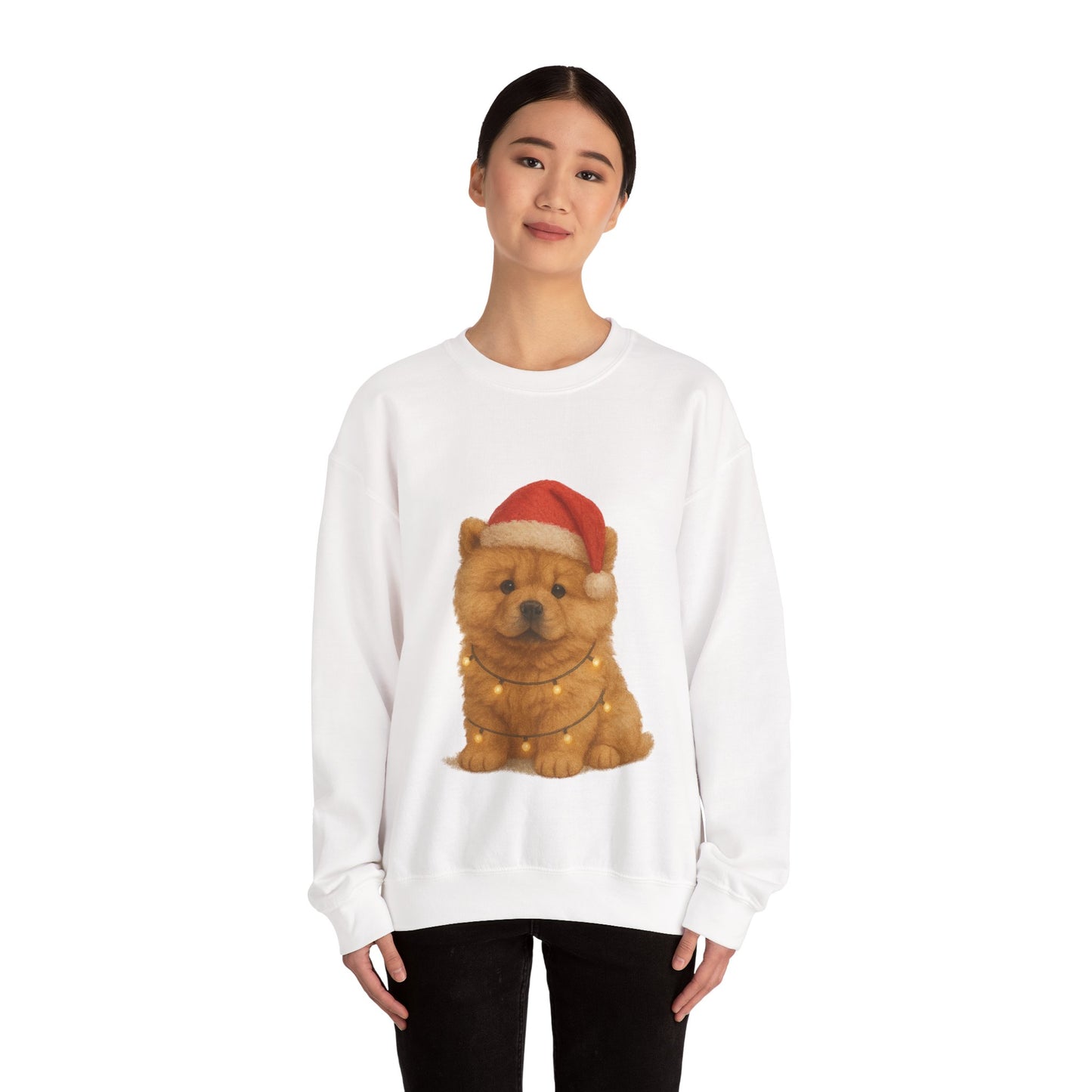Chow Chow Puppy Christmas Jumper