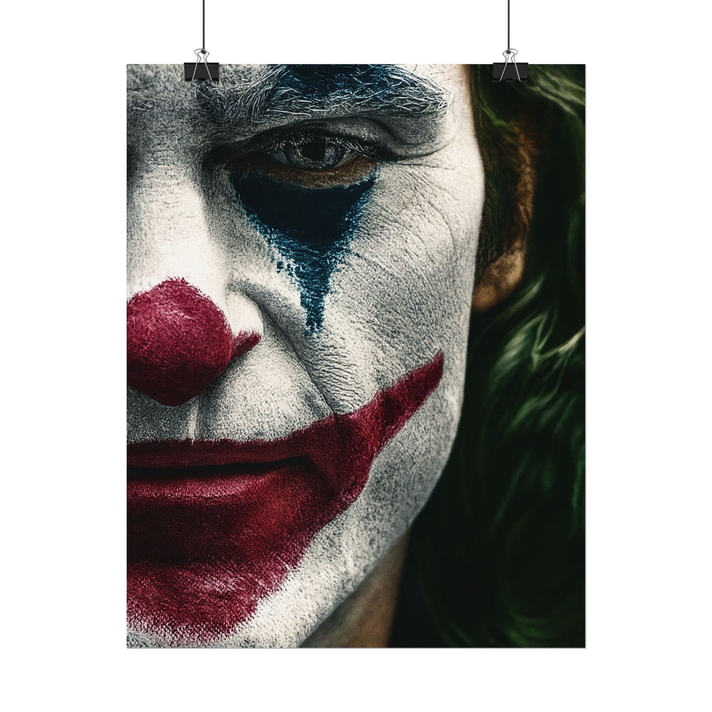 Joker Half Face Poster
