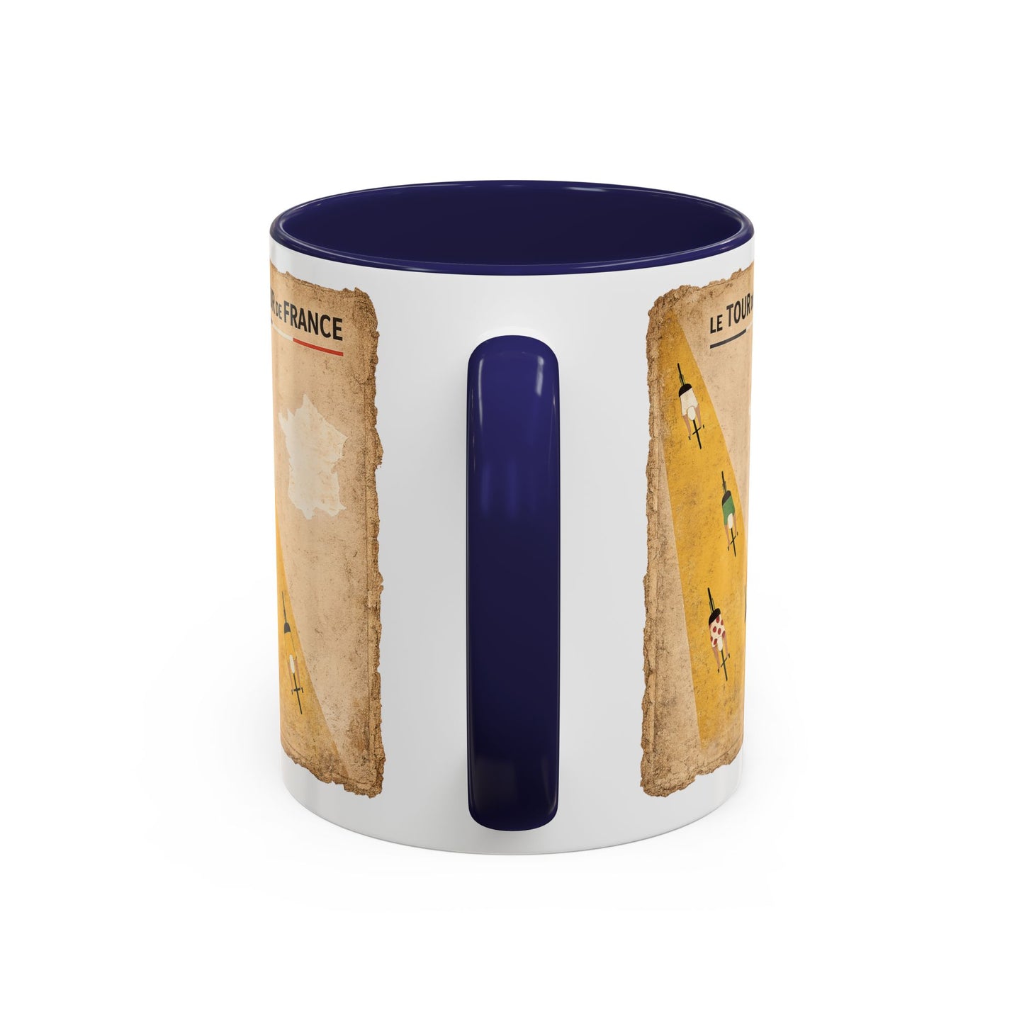 Tour de France Road Accent Coffee Mug (11, 15oz)