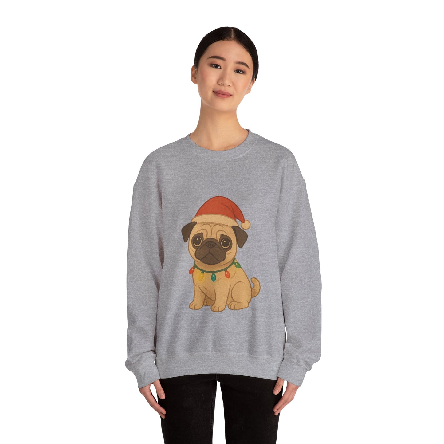 Christmas Pug Puppy Jumper