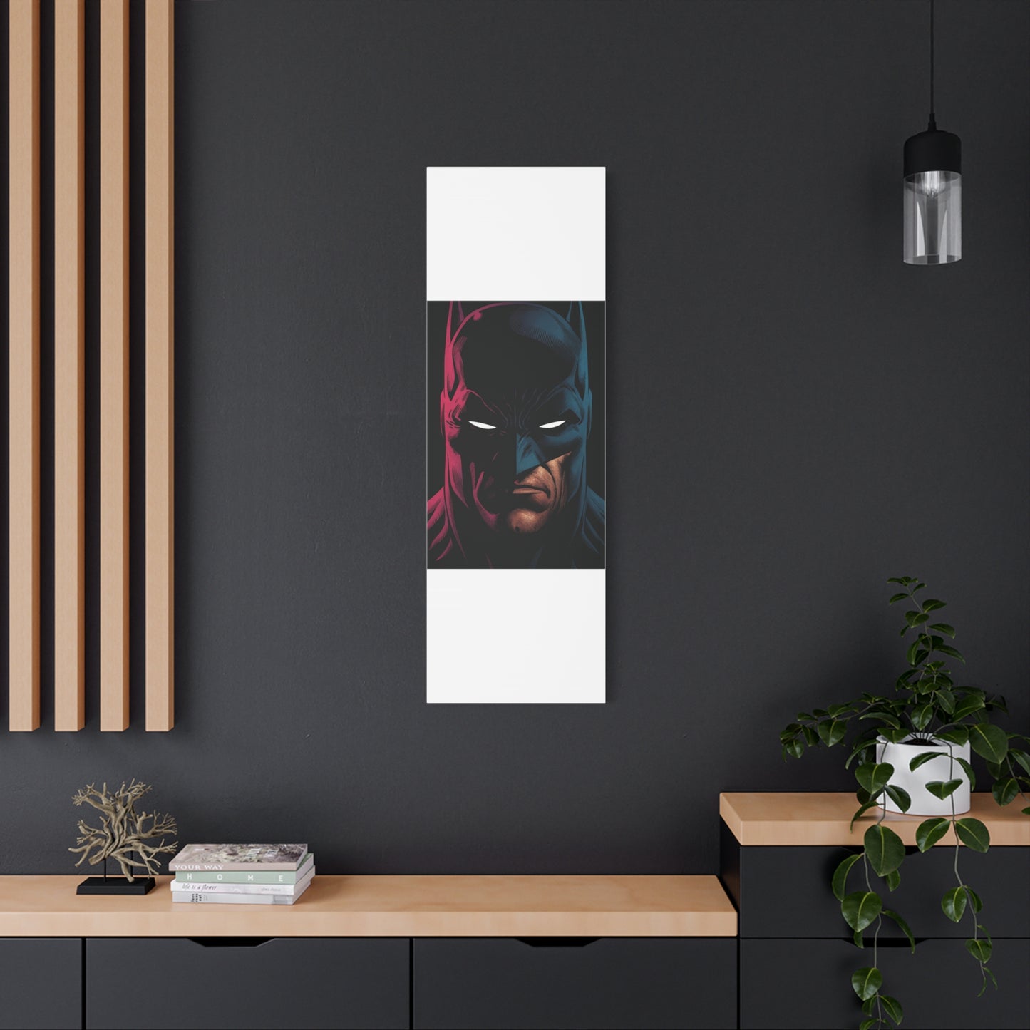 Batman Head Canvas