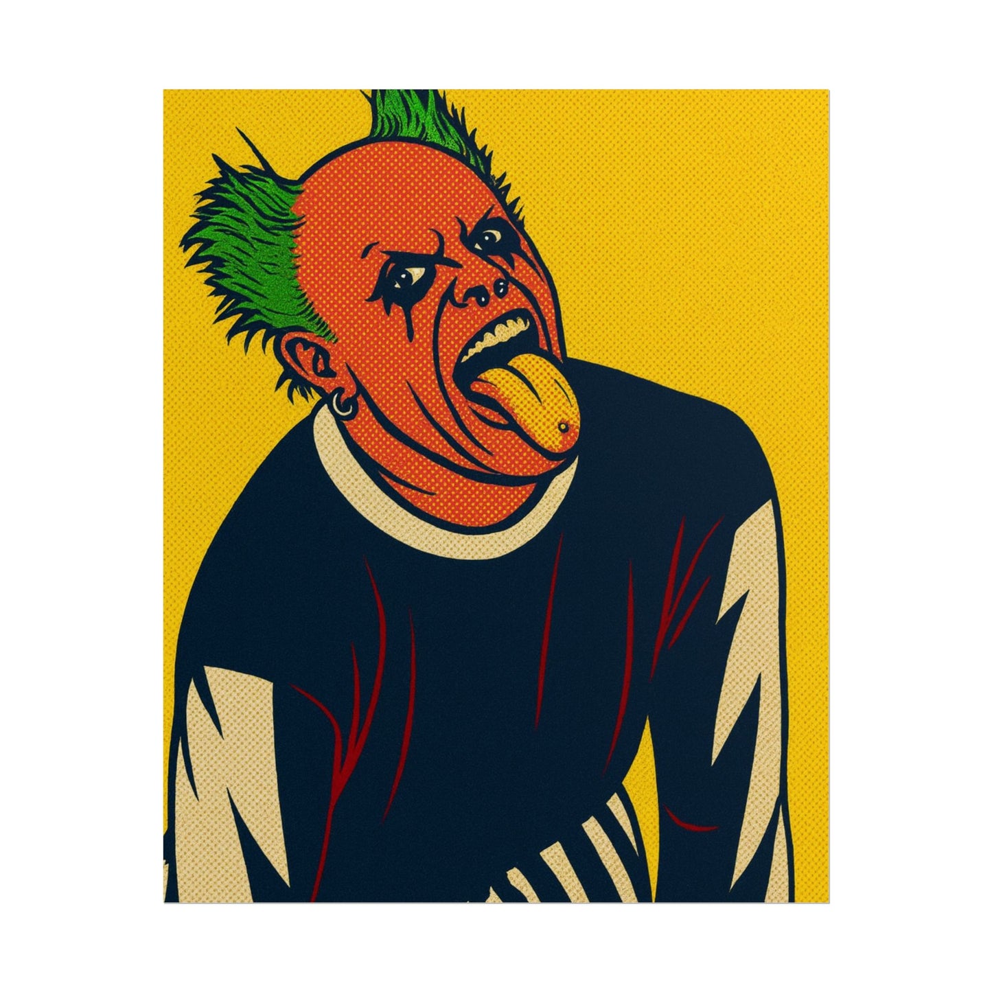 Keith Flint Prodigy Pop Art Poster