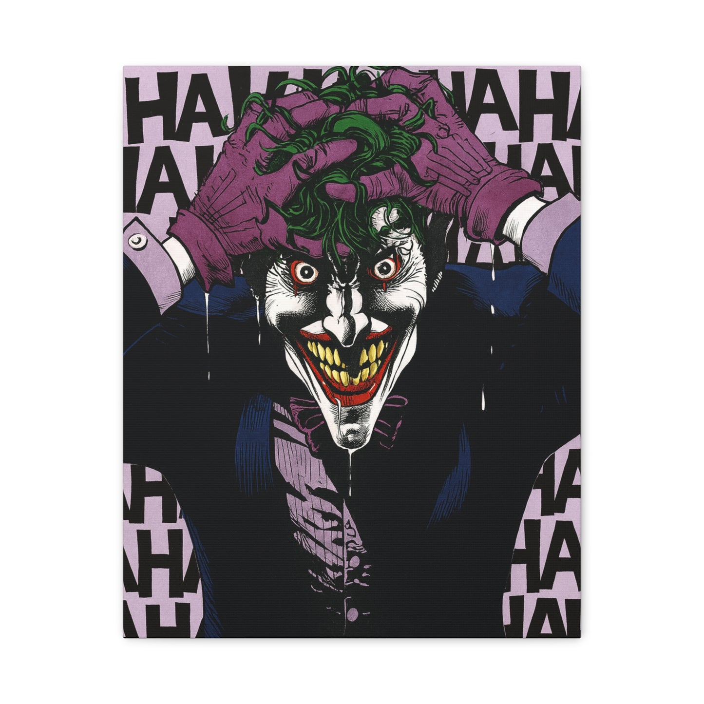 Joker Cartoon Canvas Art