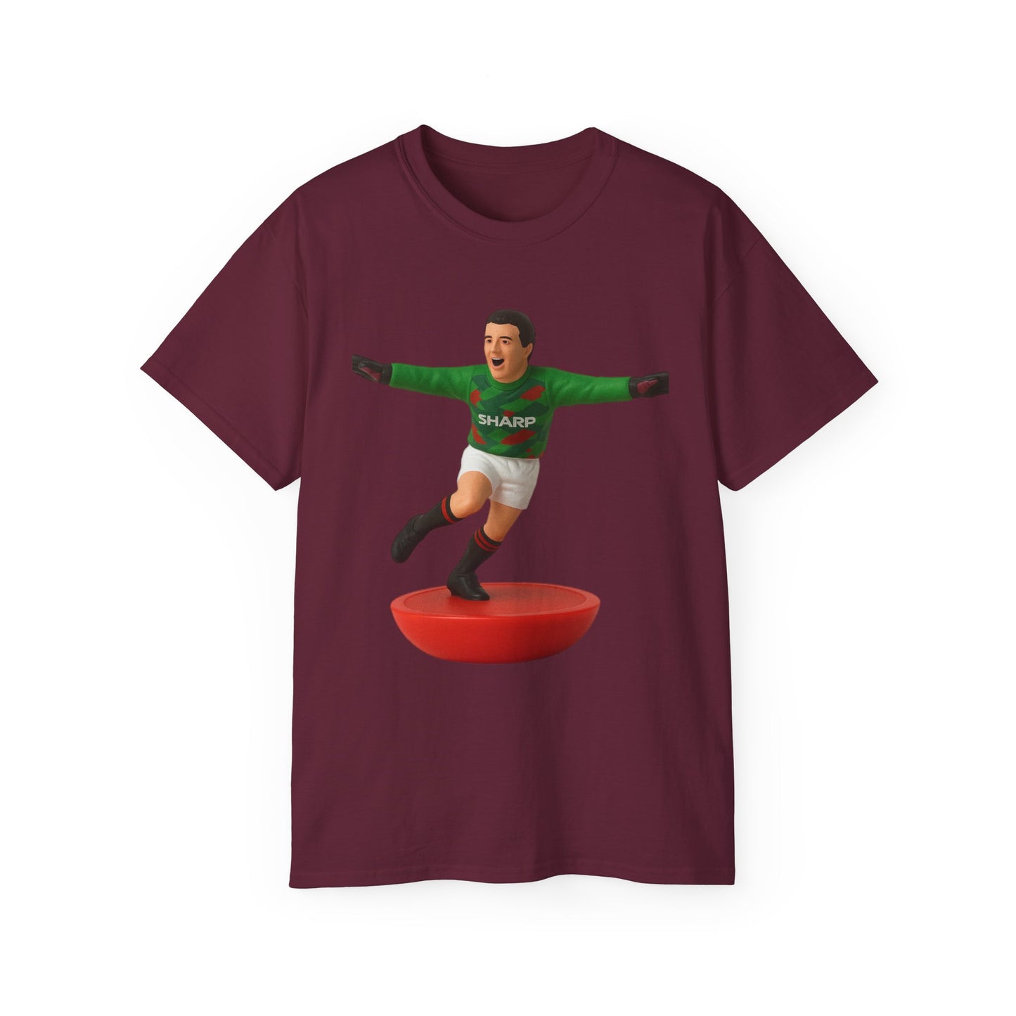 Les Sealey Subbuteo T-Shirt - Manchester United