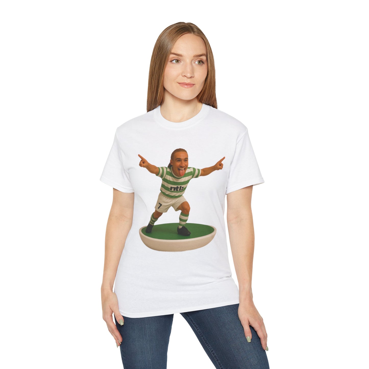 Henrik Larsson Subbuteo T-Shirt - Celtic