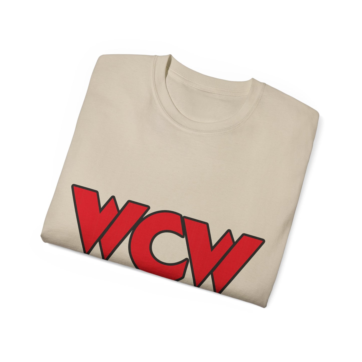 WCW Logo Red Unisex Ultra Cotton Tee