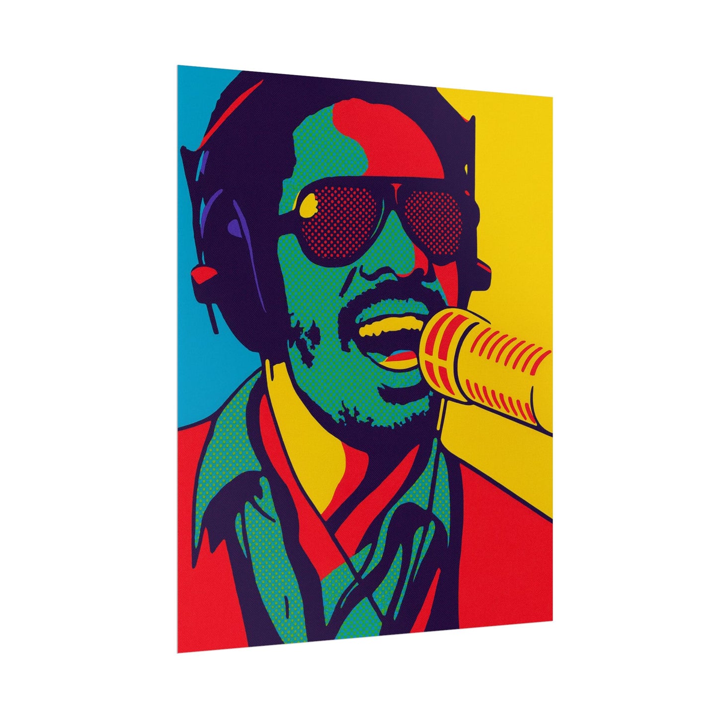 Stevie Wonder Pop Art Poster