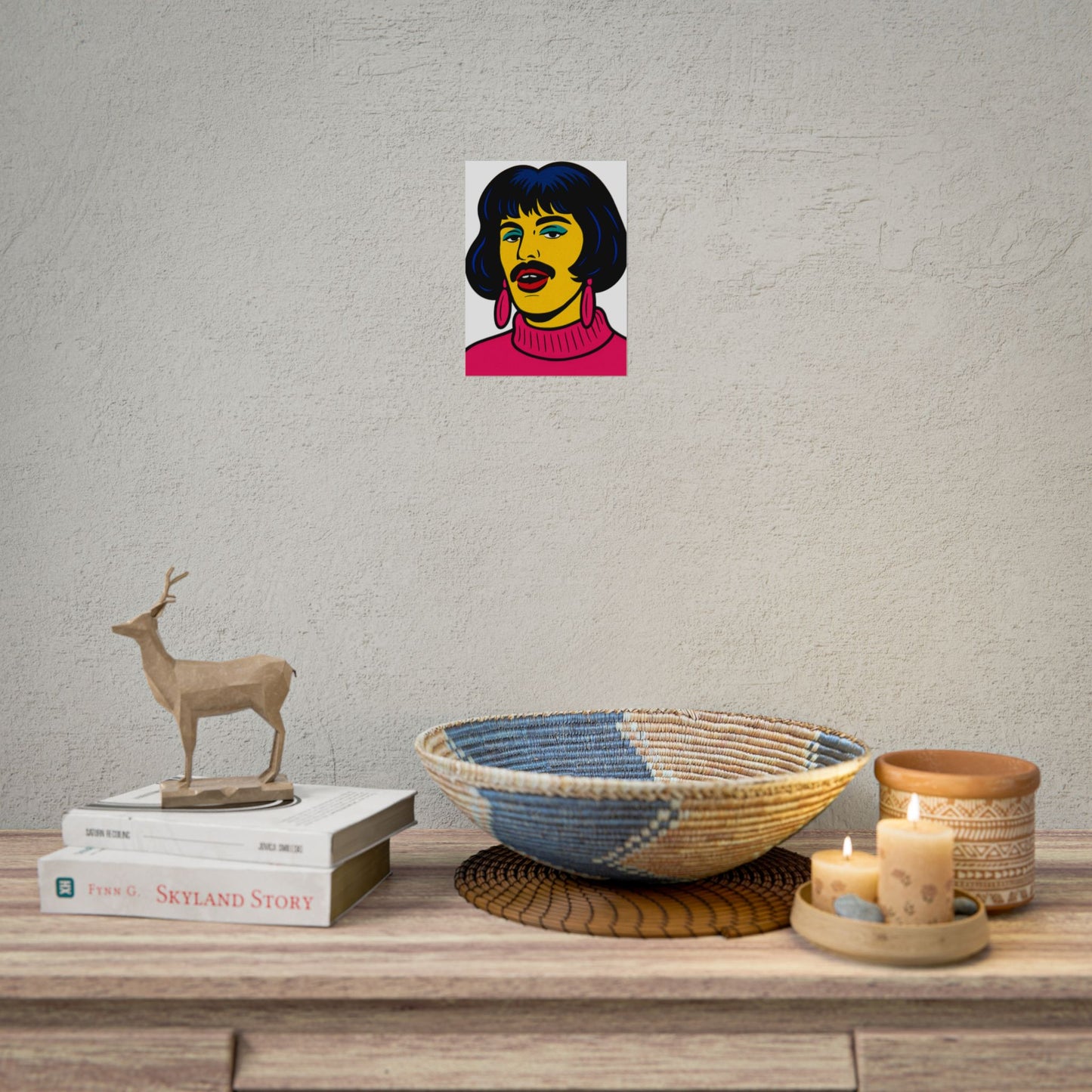 Mercury Pop Art I Want To Break Free Poster