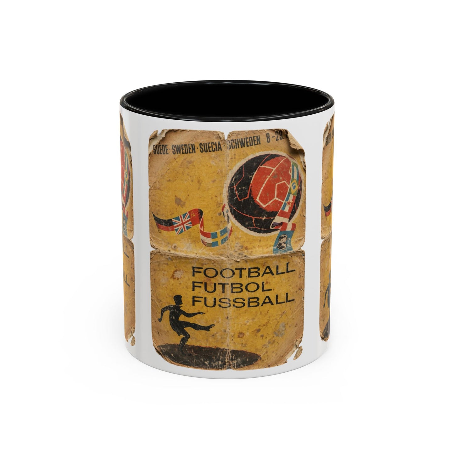 Sweden 58 World Cup Poster Coffee Mug (11, 15oz)