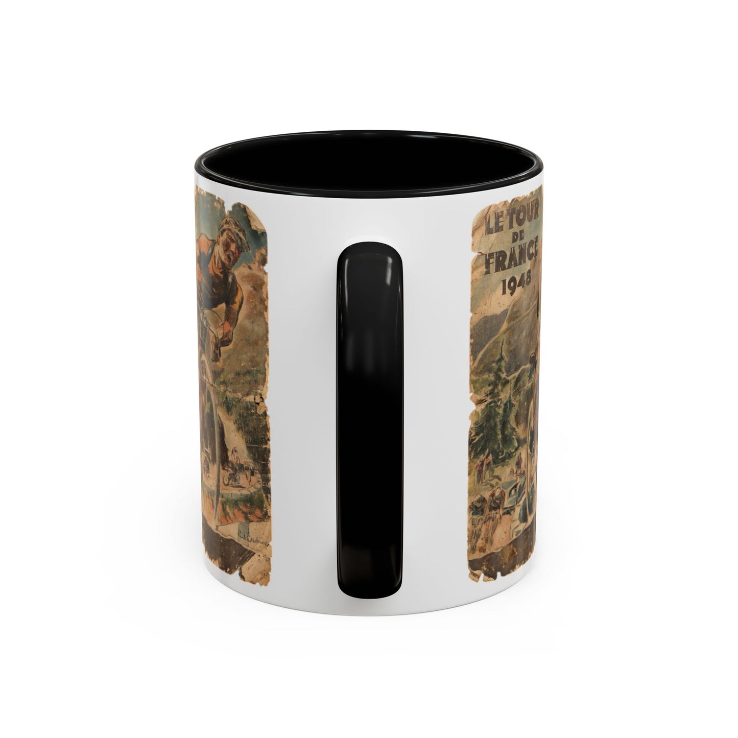 Tour De France 1948 Poster Coffee Mug (11, 15oz)