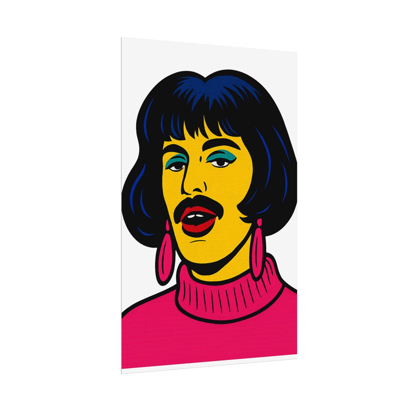 Mercury Pop Art I Want To Break Free Poster