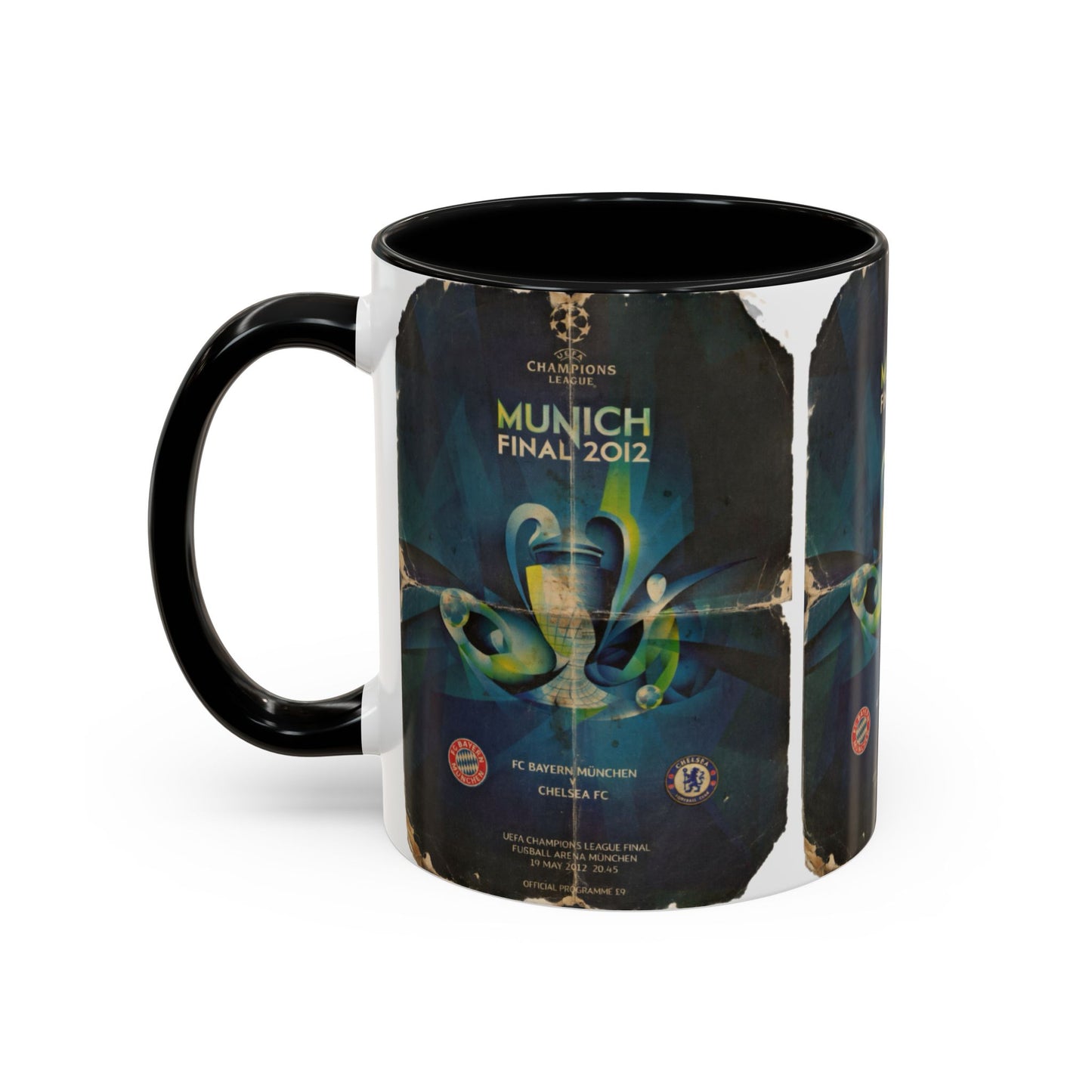 2012 UCL Chelsea Bayern Munich Final Poster Accent Coffee Mug (11, 15oz)