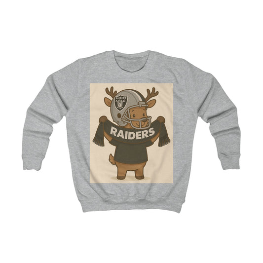 Kids Las Vegas Raiders Christmas Jumper