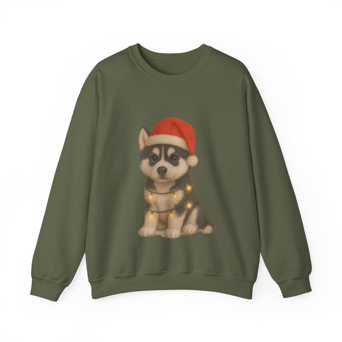 Husky Puppy Christmas Jumper