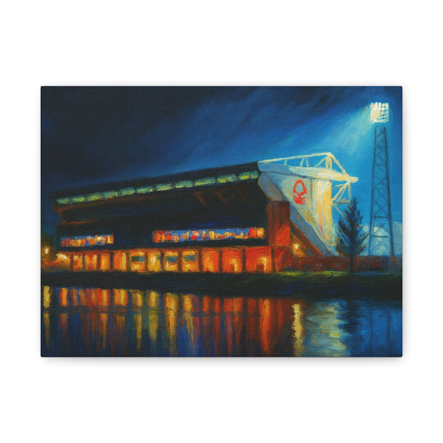 Nottingham Forest City Ground Art Canvas