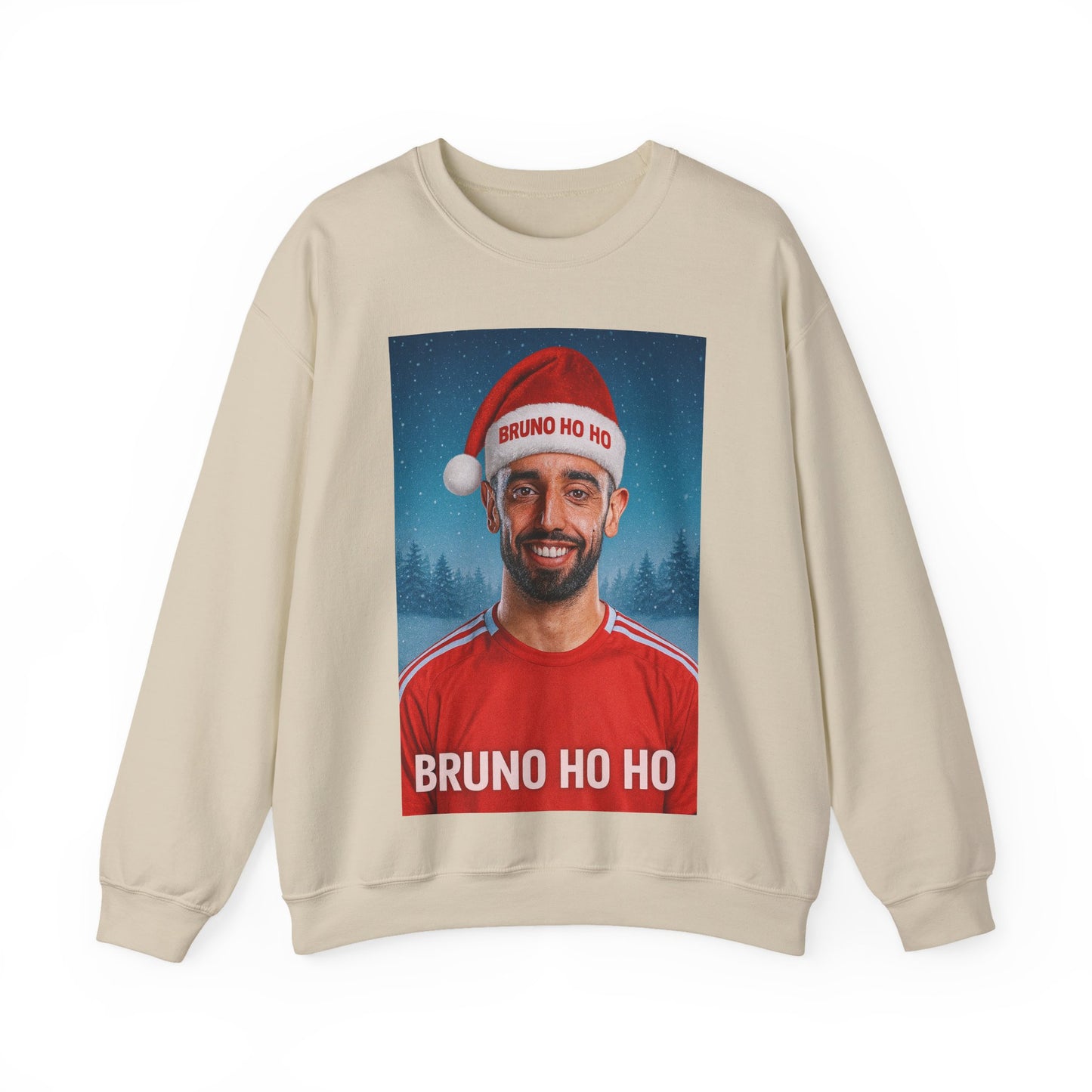 Bruno Ho Ho Ho Bruno Fernandes Manchester United Christmas Jumper