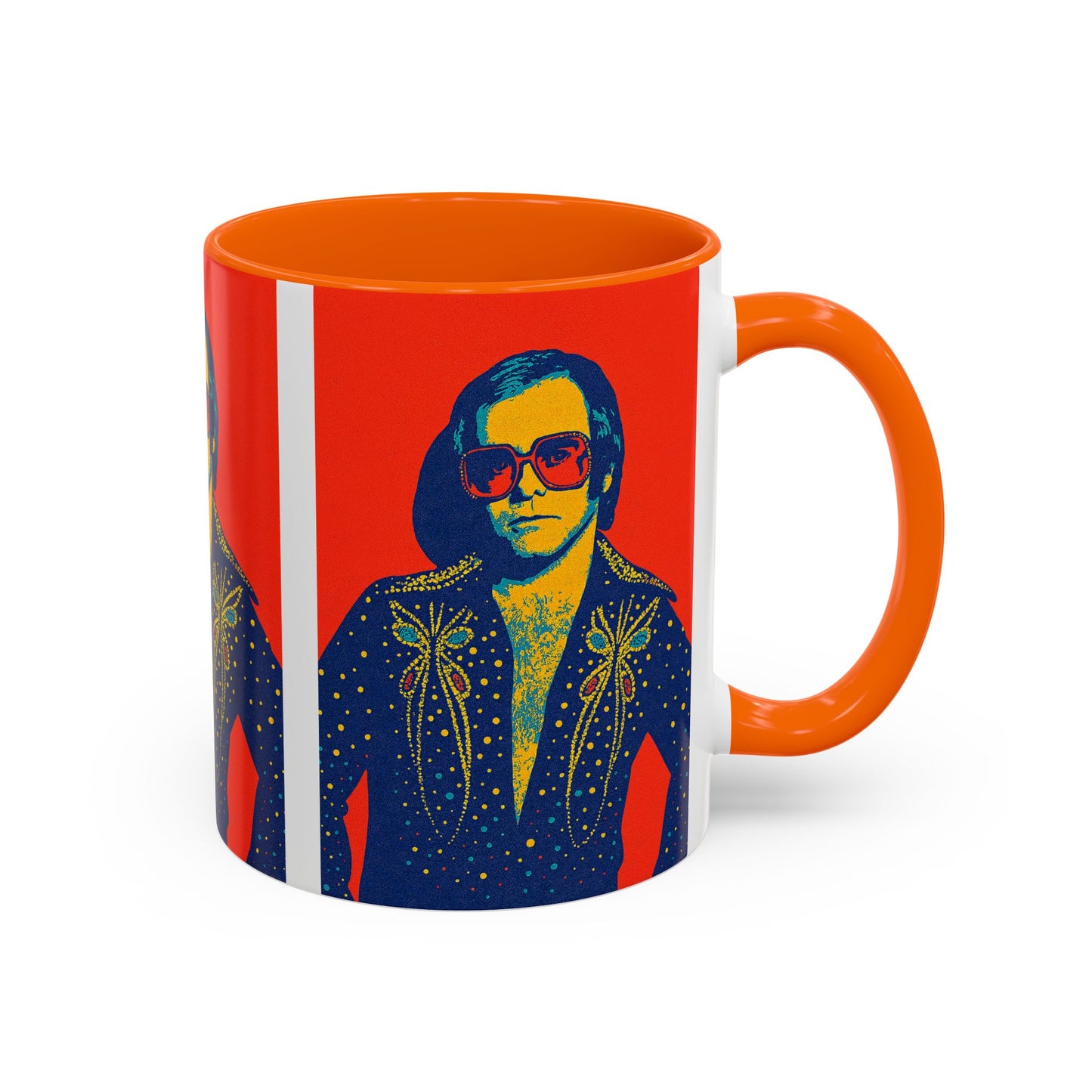 E. John Pop Art Mug