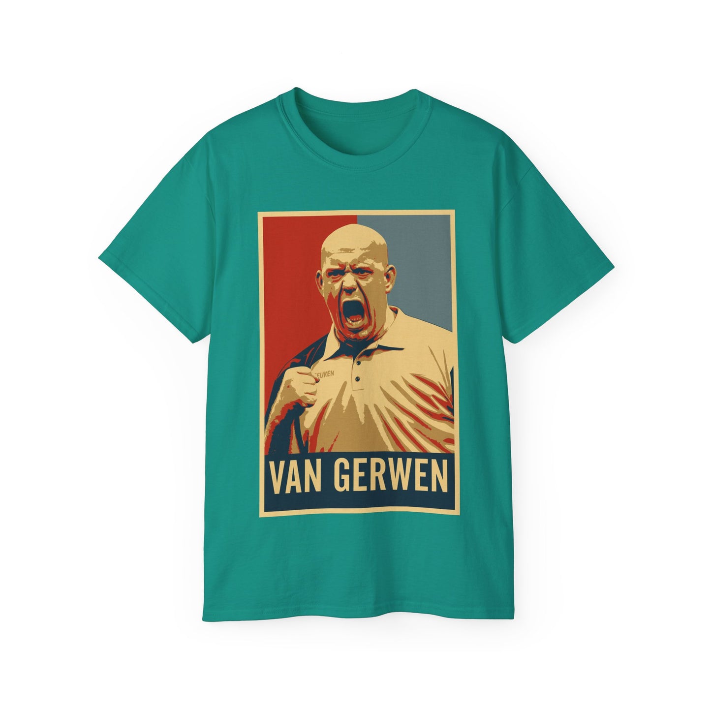 Michael van Gerwen Celebrating Darts