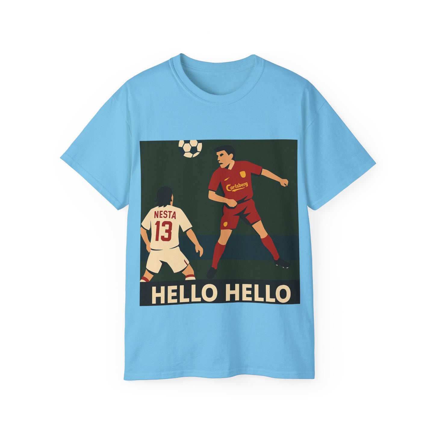 Hello Hello Steven Gerrard T-Shirt - Liverpool