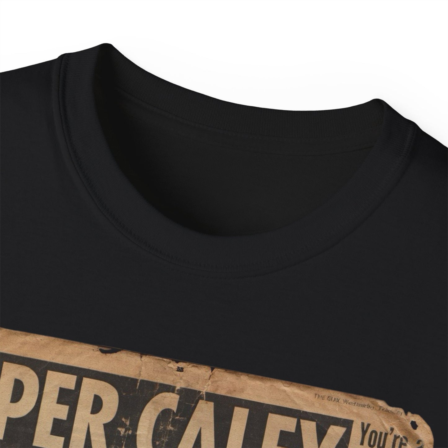 Super Caley Go Ballistic Celtic Are Atrocious Newspaper Headline Unisex Ultra Cotton Tee