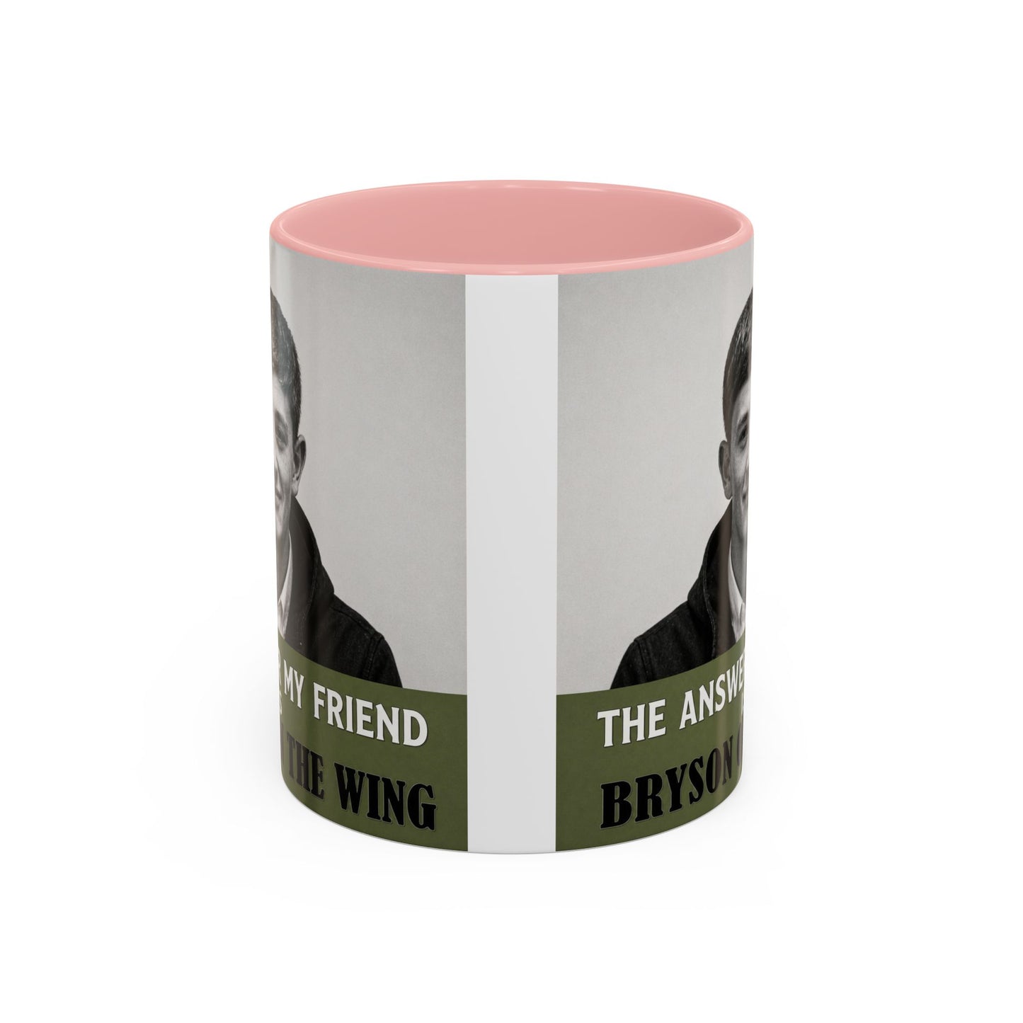 Bryson Appleton The Answer My Friend - Prestwich Heys Accent Coffee Mug (11, 15oz)