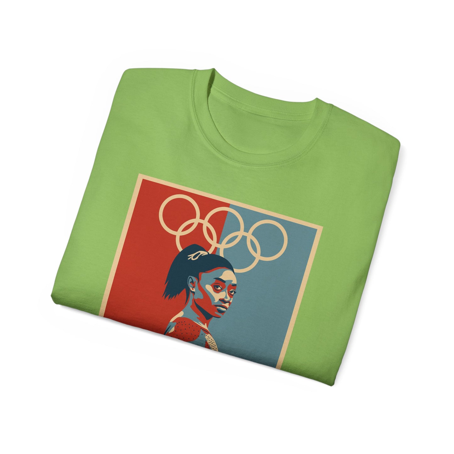 Simone Biles Olympic Rings T-Shirt