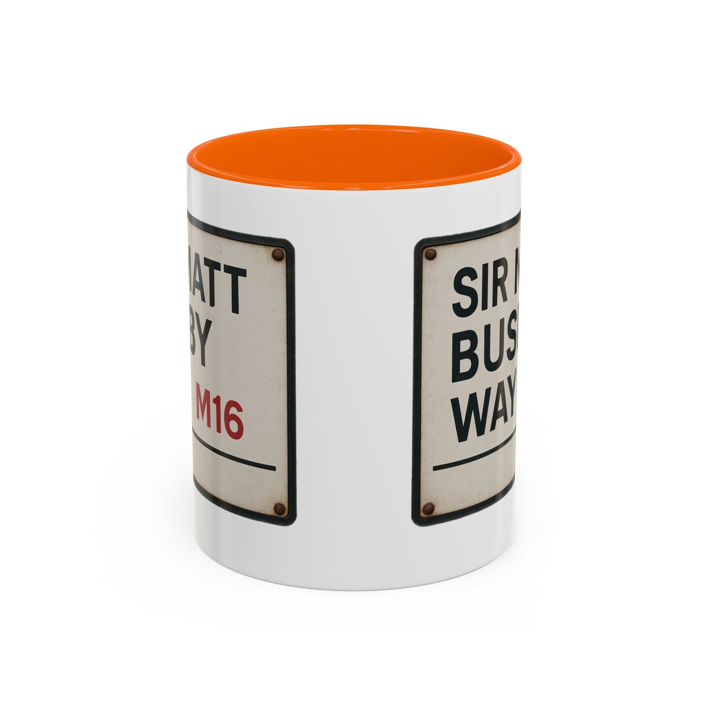Sir Matt Busby Way Manchester United Mug