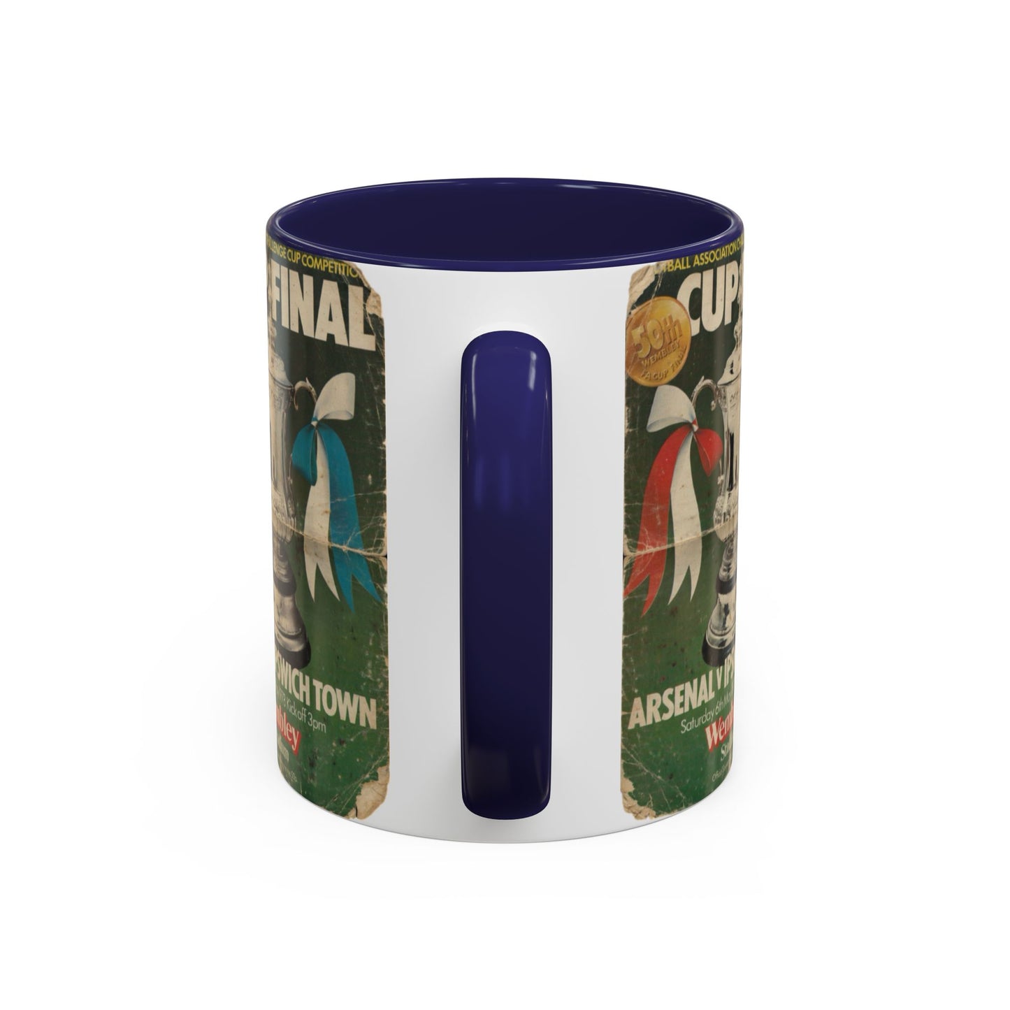 1978 FA Cup Final Programme Ipswich Town Arsenal Poster Accent Coffee Mug (11, 15oz)