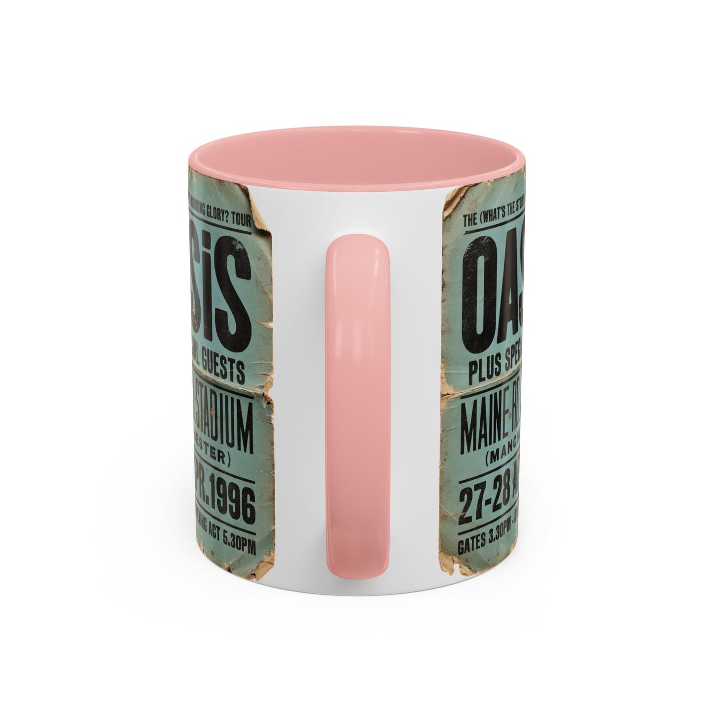 Oasis Maine Road 1996 Poster Coffee Mug (11, 15oz)