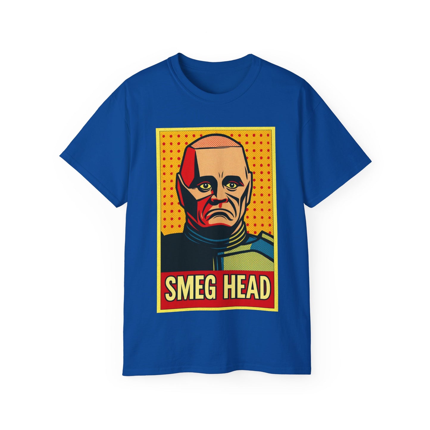 Kryten Smeg Head Red Dwarf T-Shirt